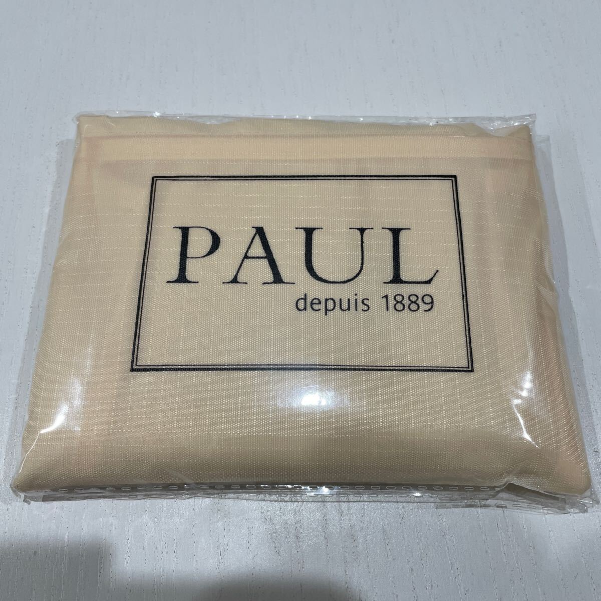 PAUL　エコバッグ　アイボリー