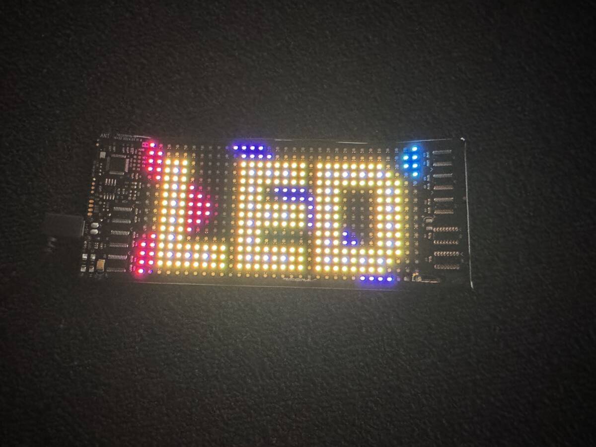 【即納】デビルアイ トラック LEDスクリーン ピクセルマトリックス 173×70mm 2枚セット 新品 アプリ_画像4