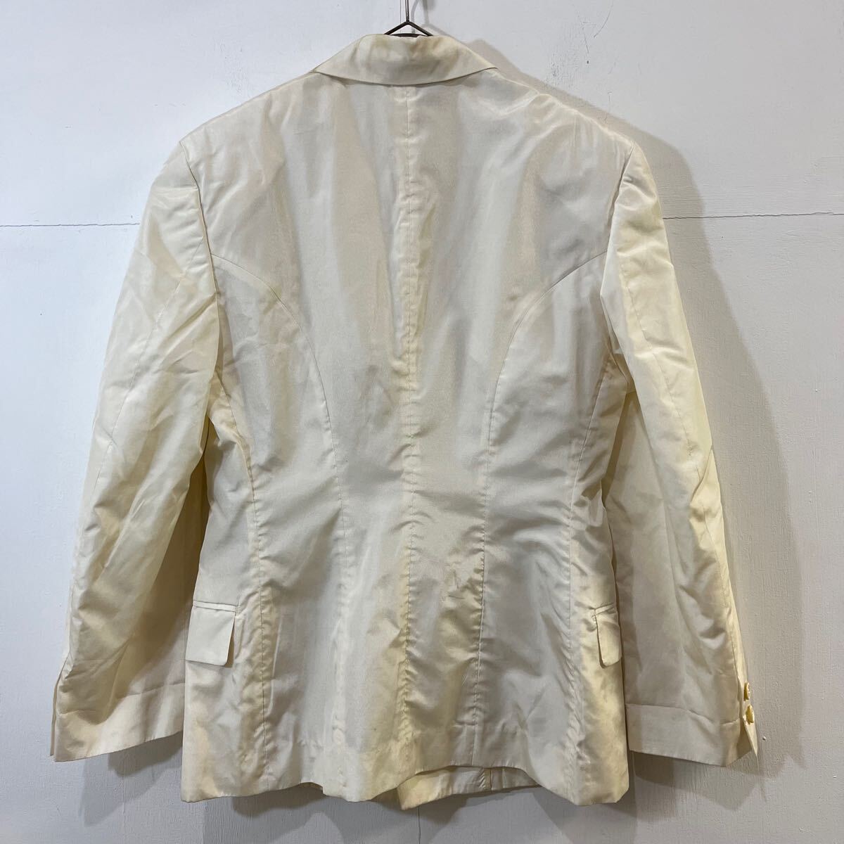 VINTAGE 80s COMME des GARCONS AD1988 アーカイブ シルクジャケット テーラードジャケット コムデギャルソン 希少【送料一律/同梱可能】Q