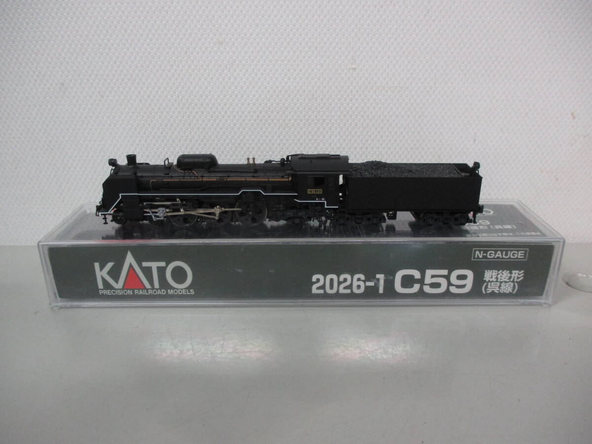 □47840□【動作未確認】KATO　Nゲージ　2026-1　C59　戦後形(呉線)　鉄道模型