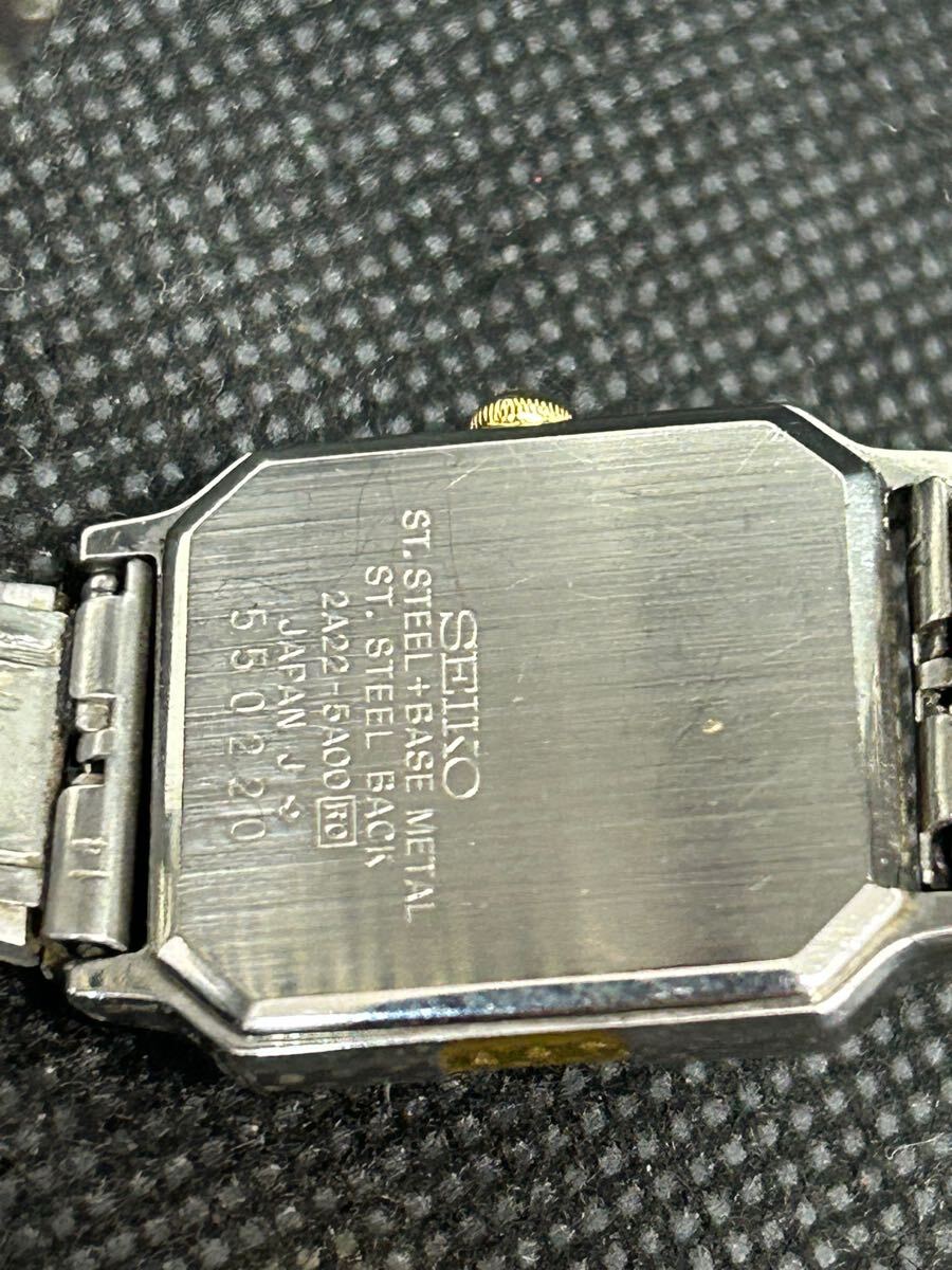 SEIKO/セイコー◇SOCIE/ソシエ/2A22-5A00/CTG027◇1985年製 SEIKO/セイコー◇SOCIE/ソシエ/2A22-5A00/CTG027◇1985年製