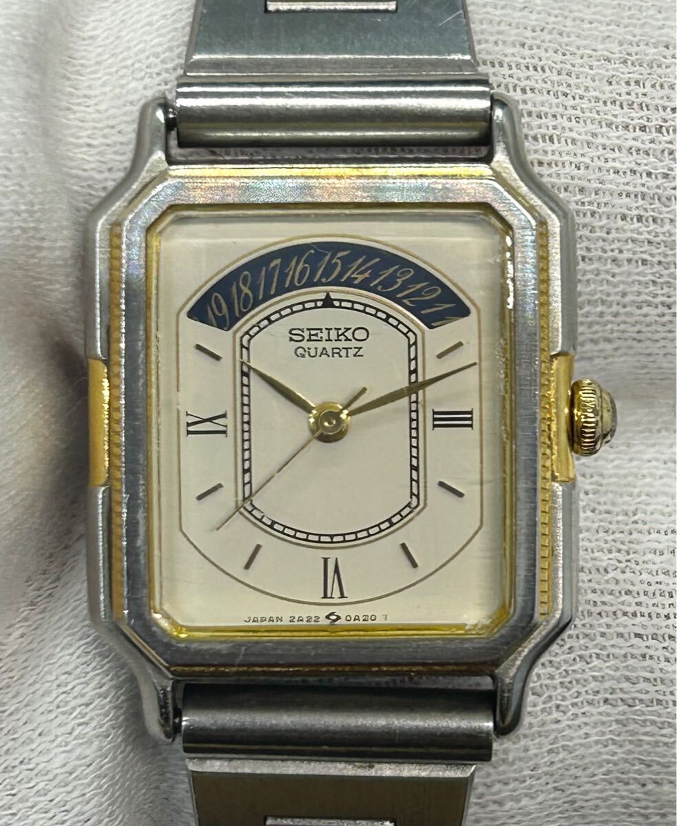 SEIKO/セイコー◇SOCIE/ソシエ/2A22-5A00/CTG027◇1985年製 SEIKO/セイコー◇SOCIE/ソシエ/2A22-5A00/CTG027◇1985年製