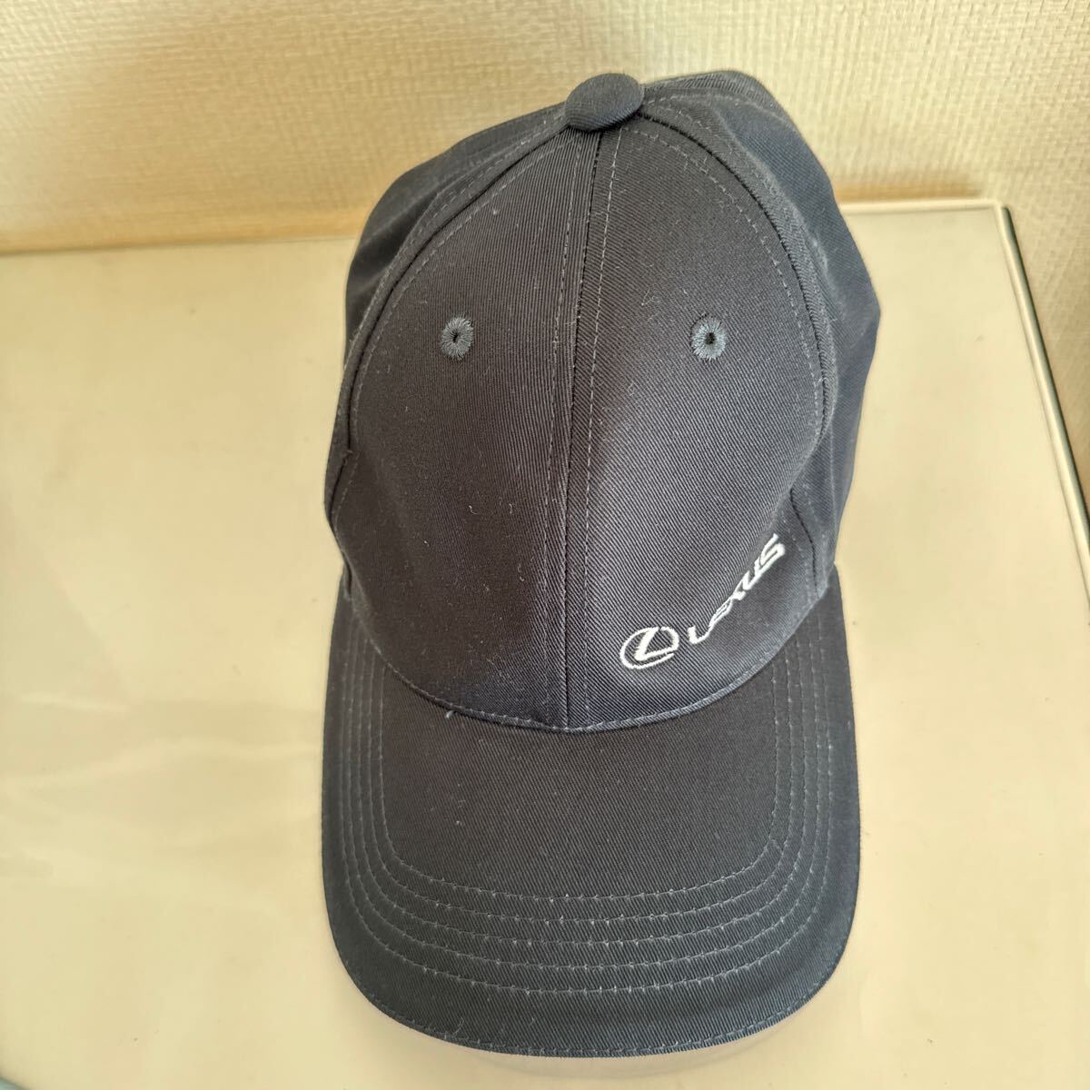 Lexus ロゴ入り 濃紺キャップ、メッシュ 通気性キャップ 帽子 男女用 調整可能 バックストラップ付き CAP