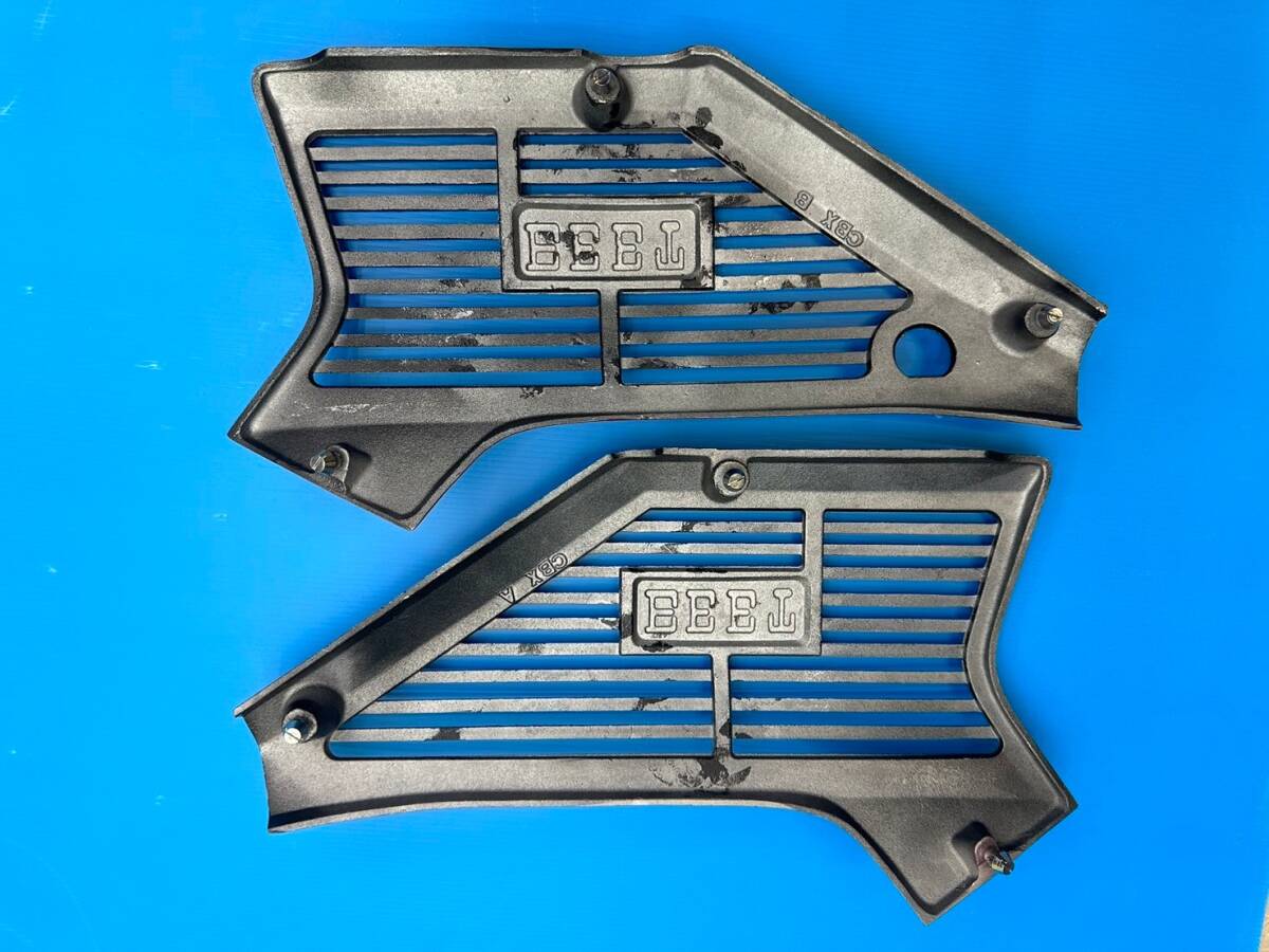 671 CBX400F 外装セット 黒赤2型 カラー/中古 美品 塗装後 未 671 CBX400F 外装セット 黒赤2型 カラー/中古 美品 塗装後 未