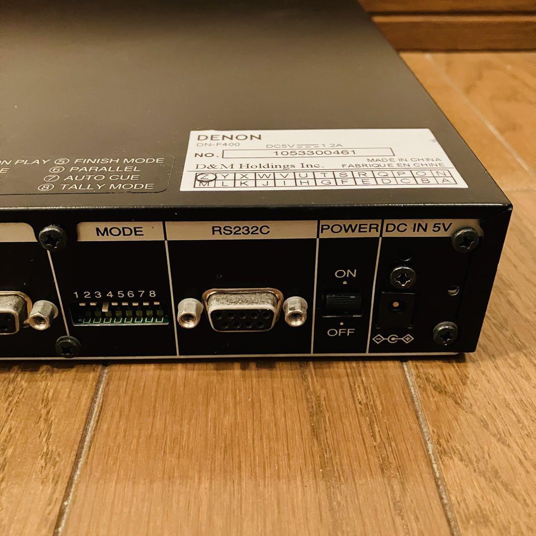 DENON DN-F400 ソリッドステートオーディオプレーヤー 業務用 DENON DN-F400 ソリッドステートオーディオプレーヤー 業務用