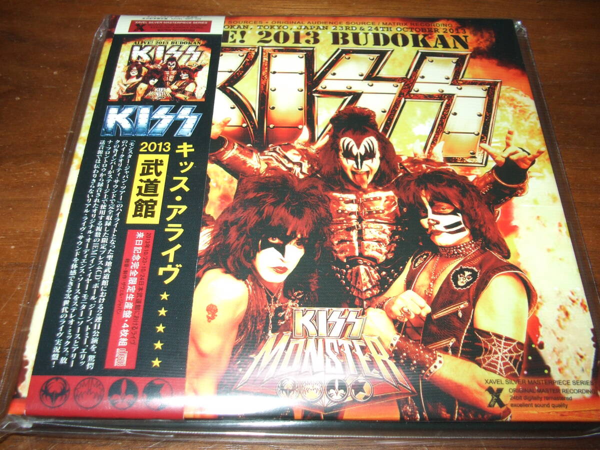 KISS《 Alive 2013 Budokan 》★ライブ4枚組