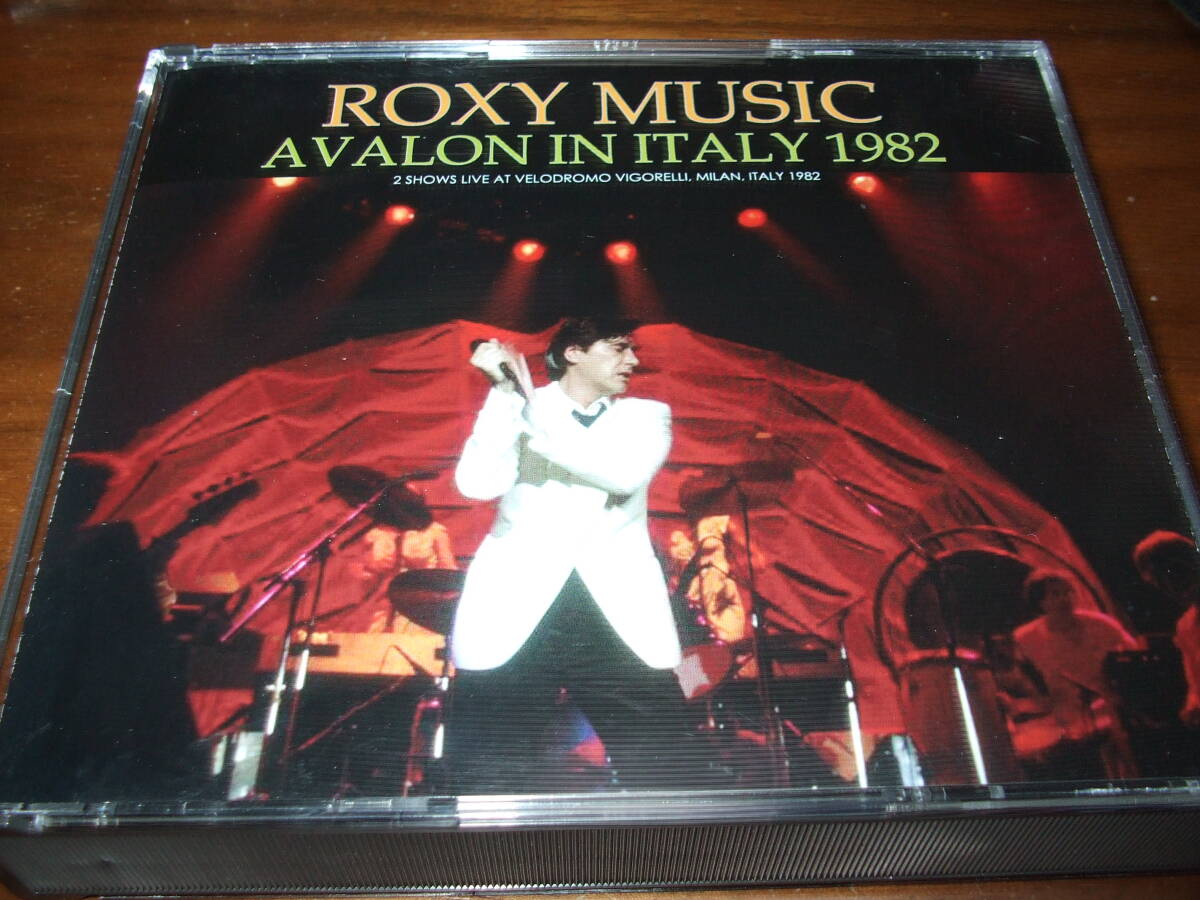 Roxy Music《 Avalon in Italy 82 》★ライブ3枚組