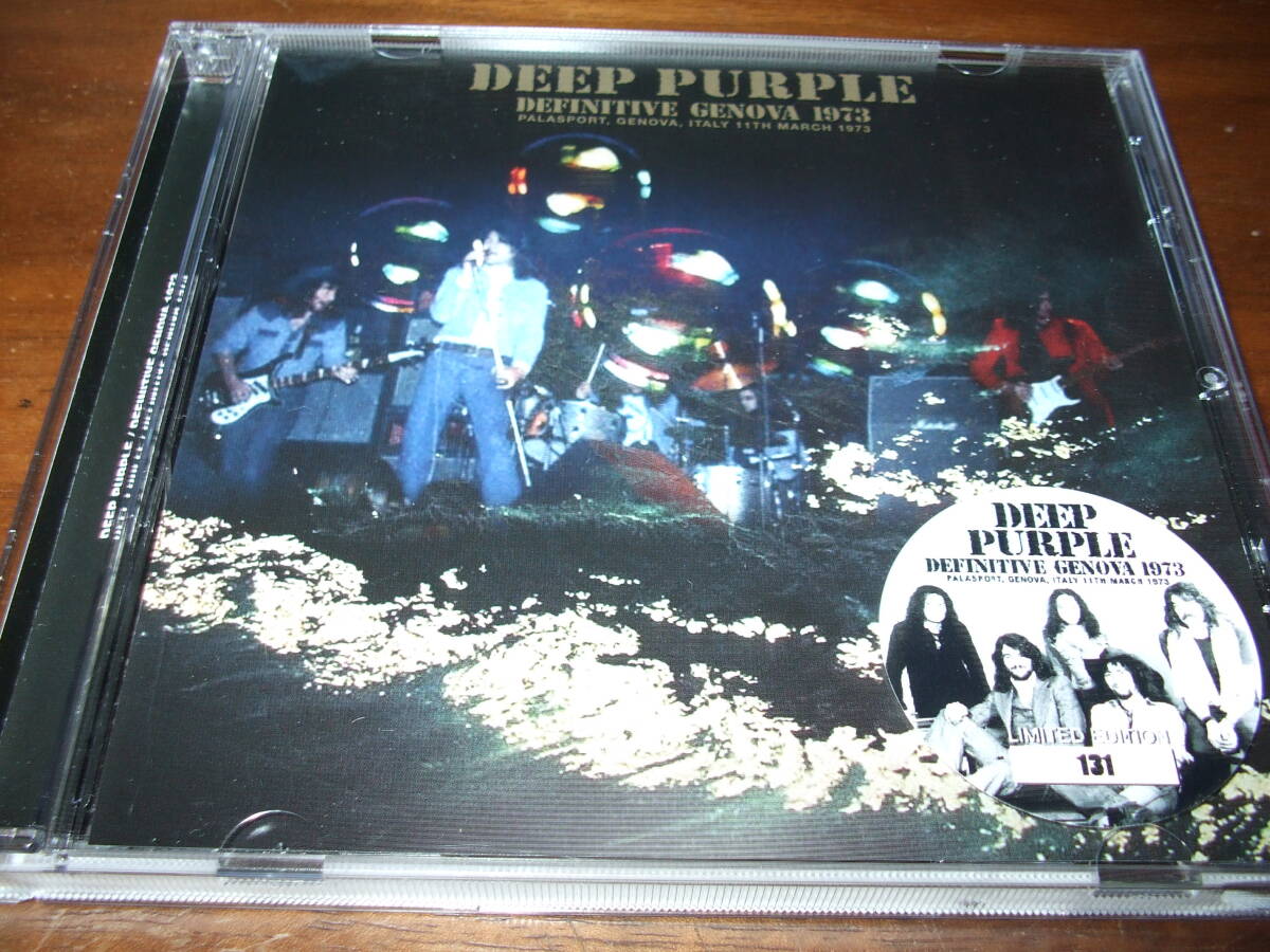 DEEP PURPLE《 DEFINITIVE GENOVA 1973 》★ライブ