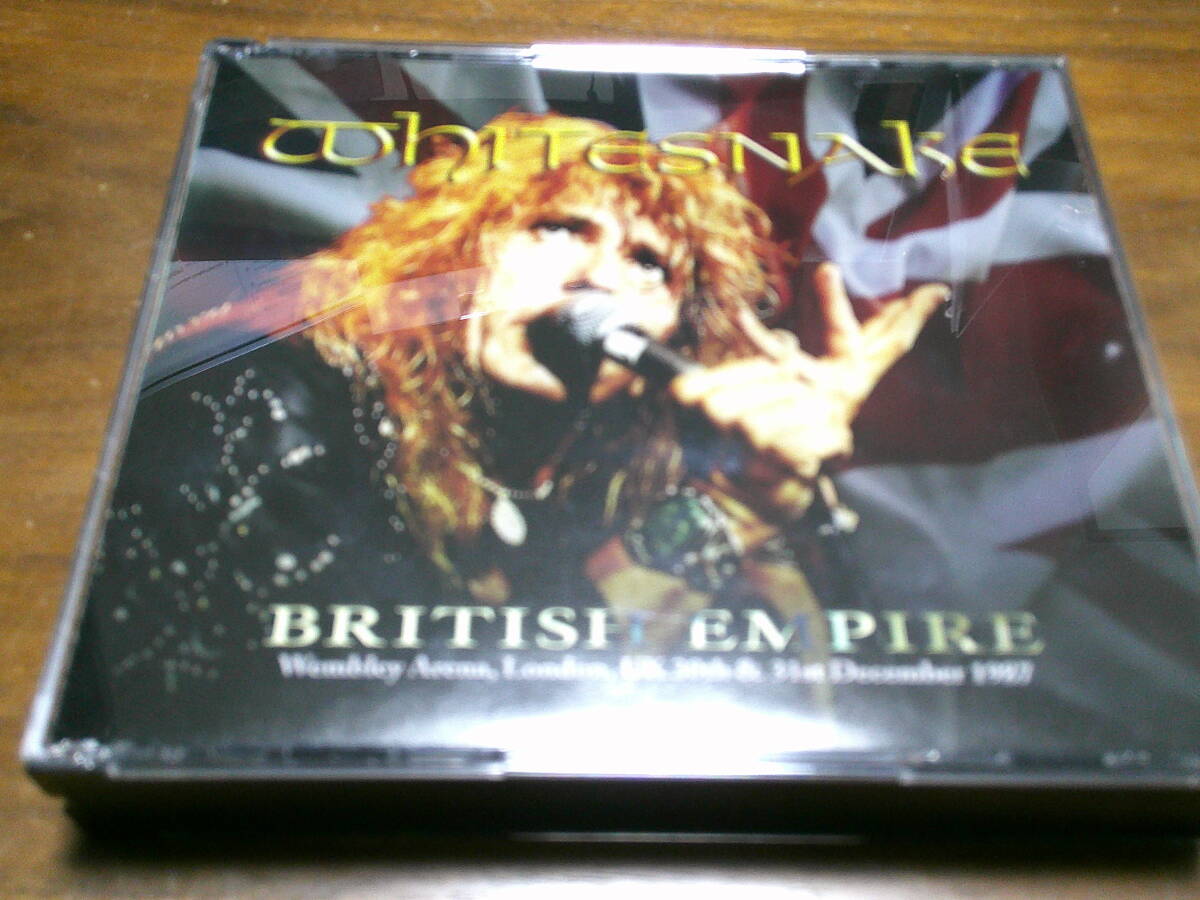 WHITESNAKE《 British Empire 》★ライブ3枚組