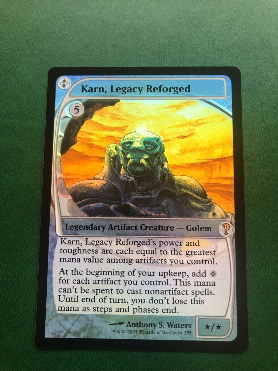 MTG 再鍛されたレガシー、カーン　foil ミステリーブースター2 MB2