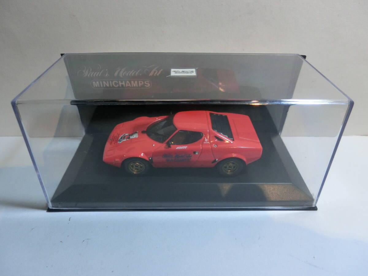 PMA製 1/43 ランチア ストラトス 1972-78 レッド/ベアー 2000年 PMA製 1/43 ランチア ストラトス 1972-78 レッド/ベアー 2000年