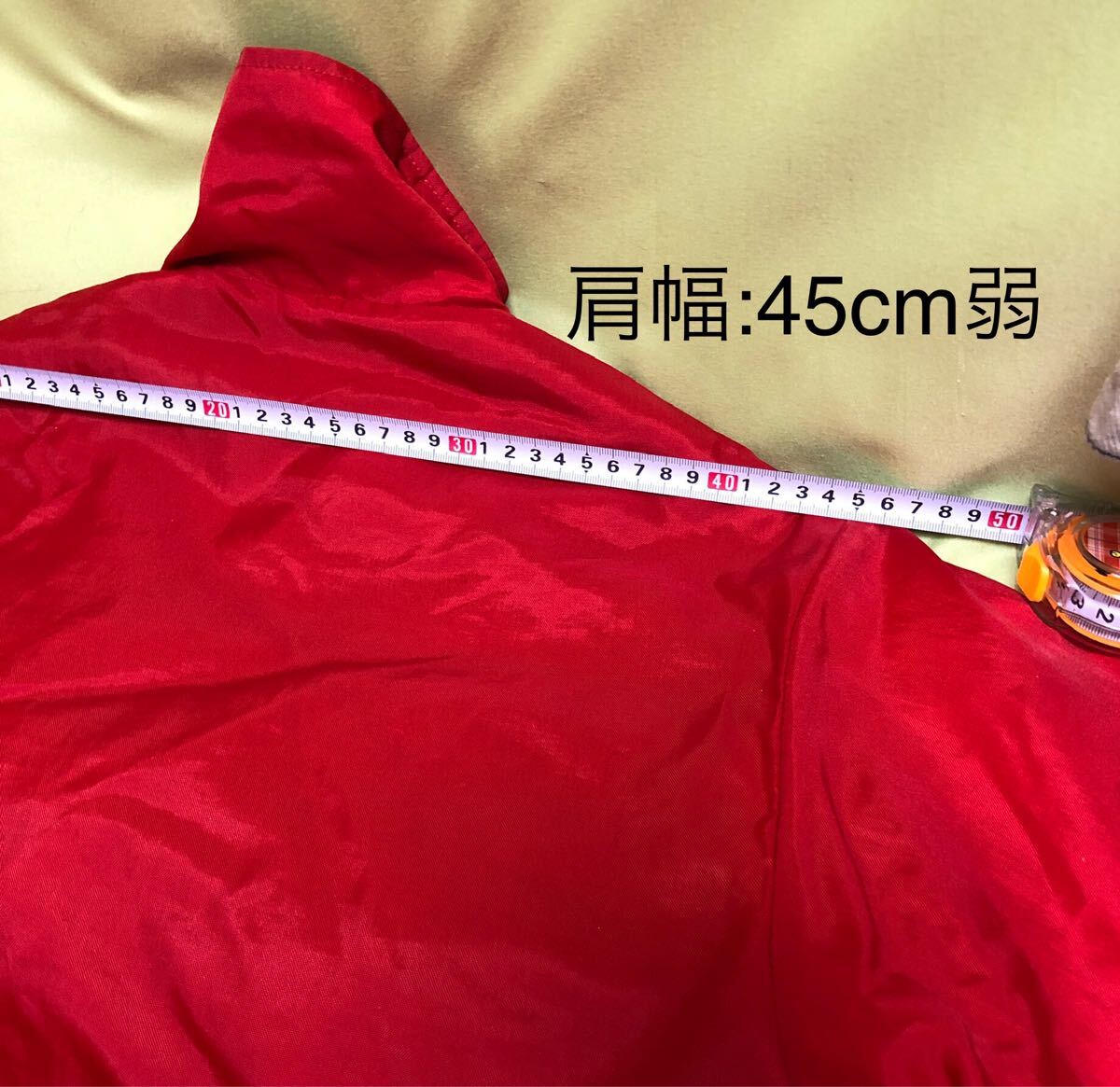 INTERNATIONAL HARVESTER ボンバージャケット レッドused裏起毛_画像5