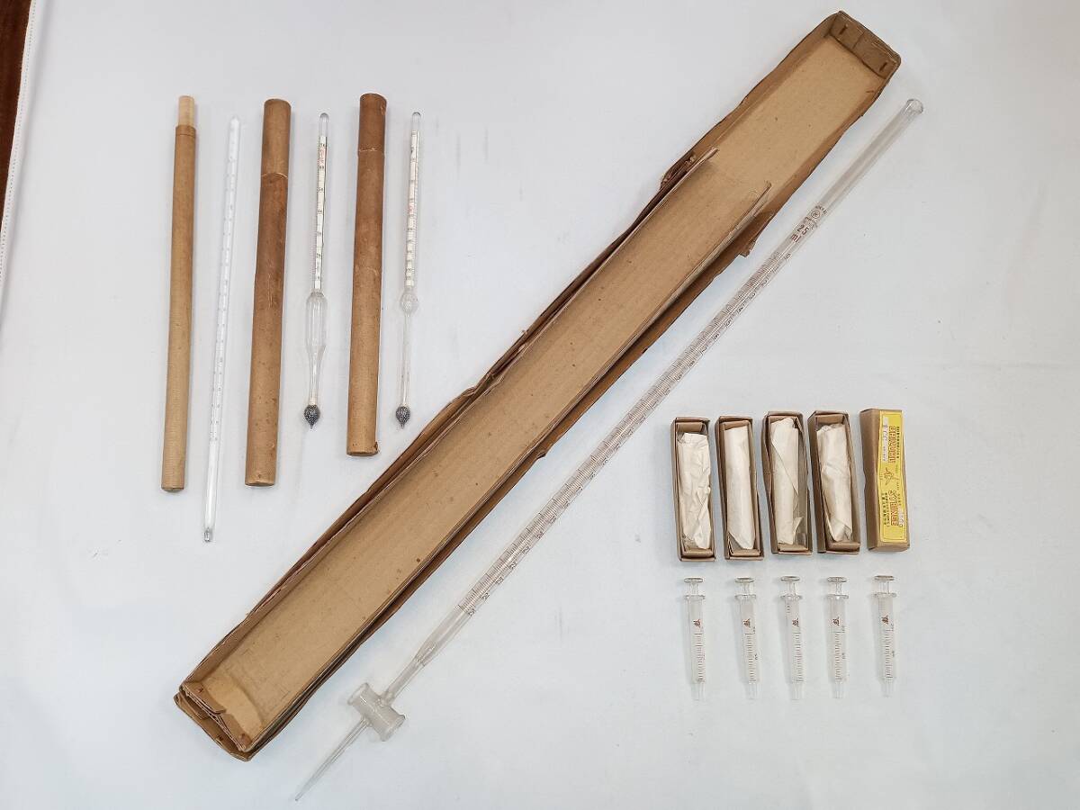 9 пункт совместно эксперимент прибор комплект Bullet 25ml шприц 1cc датчик температуры примечание . контейнер bo-me итого HOKKAI ORIZURU. журавль примечание . тубус стекло стекло наука химия 