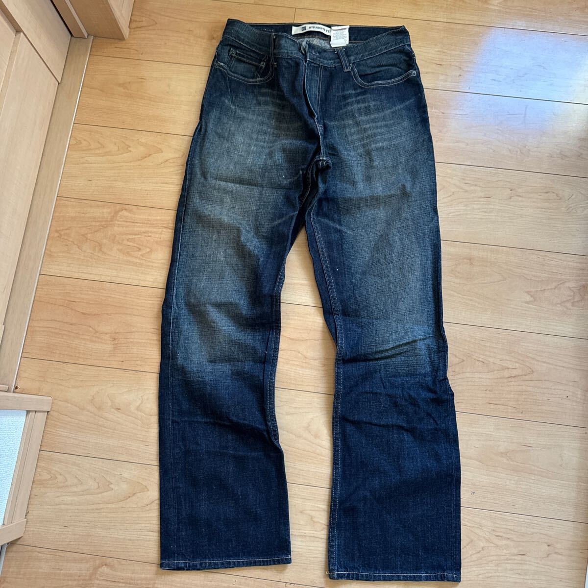 GAP デニム デニムパンツ ストレートフィット straight FIT 31×30 79×76 インディゴ