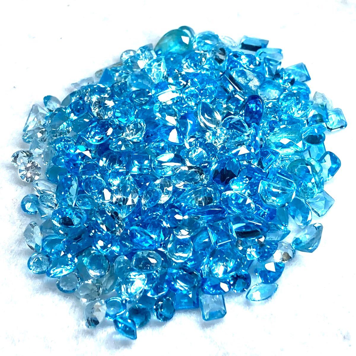 1円〜!!小粒!!☆天然ブルートパーズおまとめ176.5ct☆j 約35.3g 1円〜!!小粒!!☆天然ブルートパーズおまとめ176.5ct☆j 約35.3g