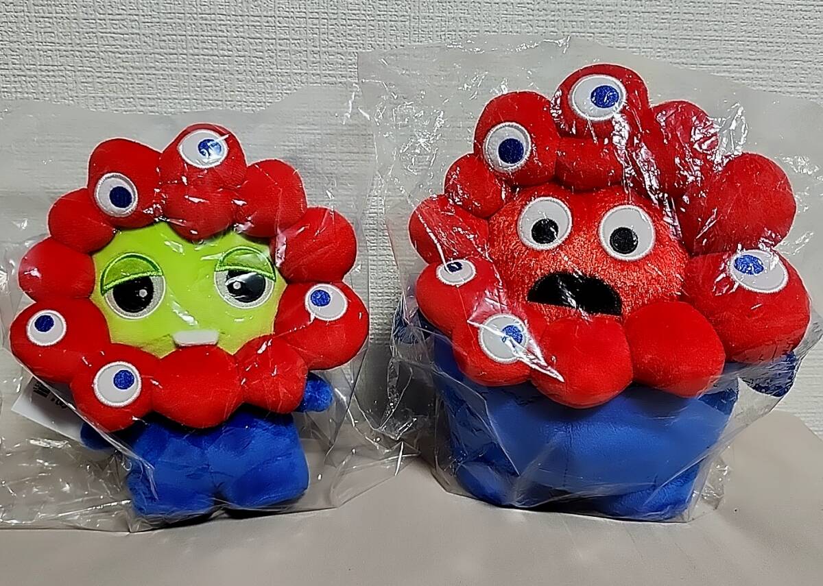 **送料無料** ミャクミャク ガチャピン ムック なりきり ぬいぐるみ コラボ 大阪 関西万博 EXPO2025 日本万国博覧会 公式キャラクター