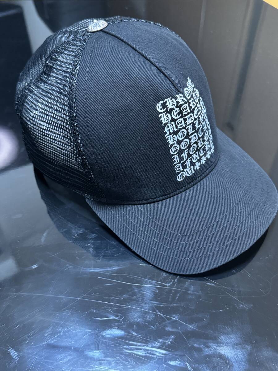 CHROME HEARTS クロムハーツ キャップ メッシュ ブラック 新宿 CHROME HEARTS クロムハーツ キャップ メッシュ ブラック 新宿