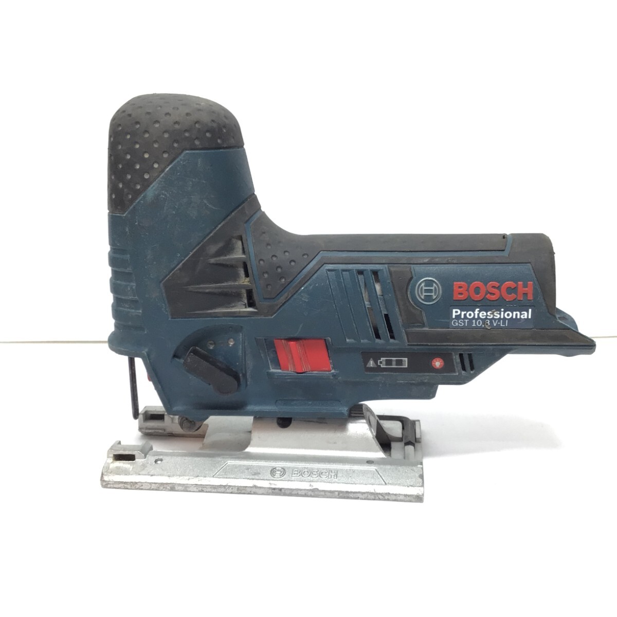 ΘΘ BOSCH ボッシュ ジグソー 程度C 本体のみ コードレス式 10.8v GST10.8V-LI ネイビー 傷や汚れあり