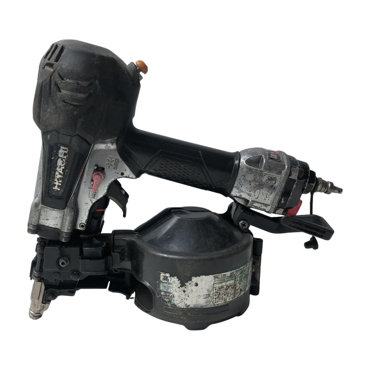 HITACHI 日立 高圧エア釘打ち機 50mm NV50HR 傷や汚れあり HITACHI 日立 高圧エア釘打ち機 50mm NV50HR 傷や汚れあり