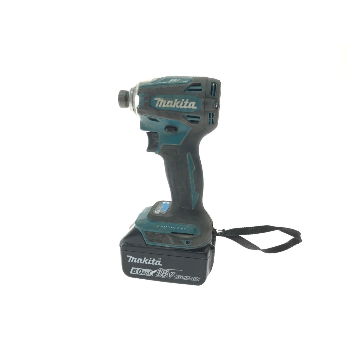 ▼▼ MAKITA マキタ インパクトドライバ コードレス式 18v 充電回数8回・過充電5% TD172D ブルー やや傷や汚れあり