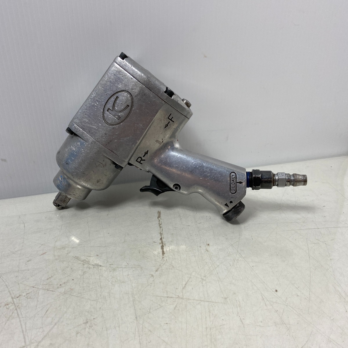 ΦΦ 空研工業 常圧 エアインパクトレンチ 空研工業 KW-19HP KW-19HP シルバー 傷や汚れあり