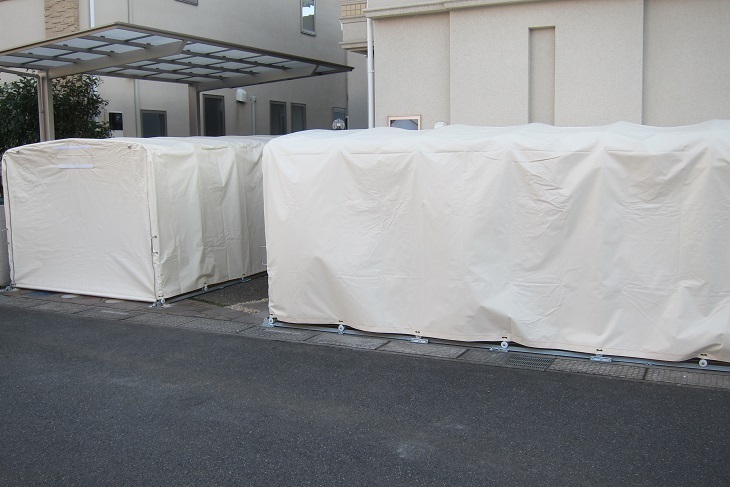 限定１台　車庫 ガレージ 特注寸法（L5000W2300H1700) 東京近郊工事費値引 ロータス GTR BMW　porsche　ベンツC　レクサス　ホンダR