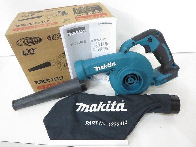 makita [マキタ] 18V 充電式ブロワ [UB185DZ] コードレス 清掃 車 サッシ 落ち葉 工具 ※バッテリ・充電器別売販売 /未使用品 V23.0 5096