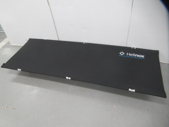 Helinox コットワン コンバーチブル ブラック キャンプ 寝袋/寝具 036527026