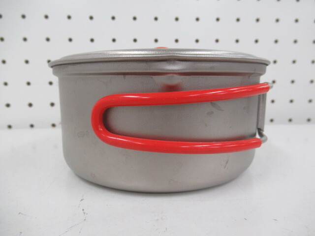 EVERNEW チタンウルトラライトクッカー1 ECA251R エバニュー 調理器具 036878013_画像2