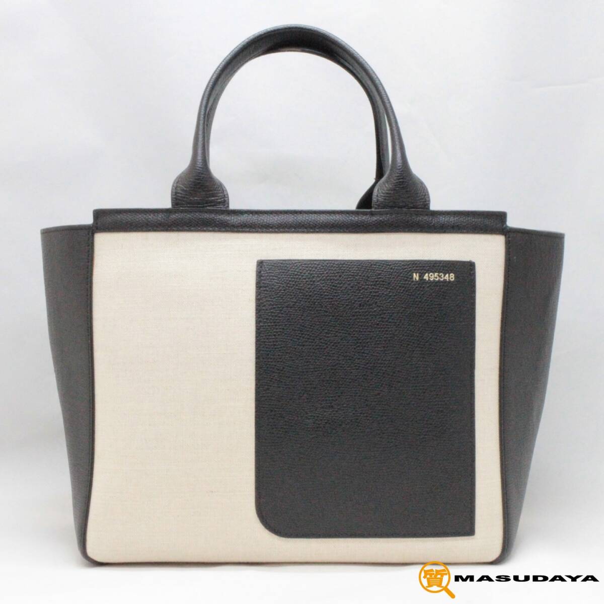 ◇◇【美品】Valextra ヴァレクストラ ショッピングバッグ ミニ ◇◇【美品】Valextra ヴァレクストラ ショッピングバッグ ミニ