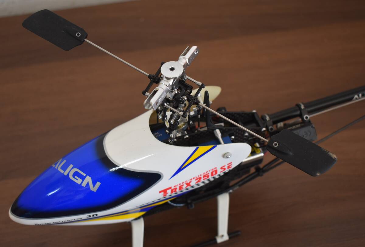 高級素材使用ブランド ALIGN T-REX250SE ラジコンヘリ 作動未確認（2025年最新】t ホビーラジコン