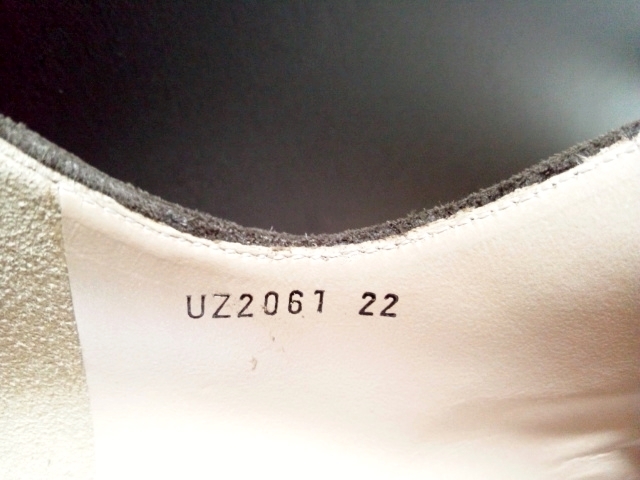 GINZA Kanematsu 銀座かねまつ AQUA BELL スエードレザーブーティ ショートブーツ インサイドジップ ハイヒール 茶色 ブラウン 日本製 22cm_画像9