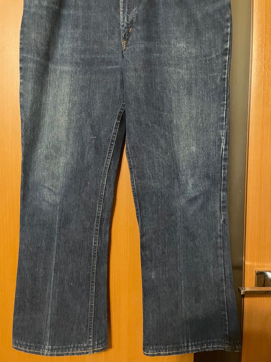 激レア 70s『LEVIS』517 BIG Eオレンジタブフレアデニムパンツ 激レア 70s『LEVIS』517 BIG Eオレンジタブフレアデニムパンツ