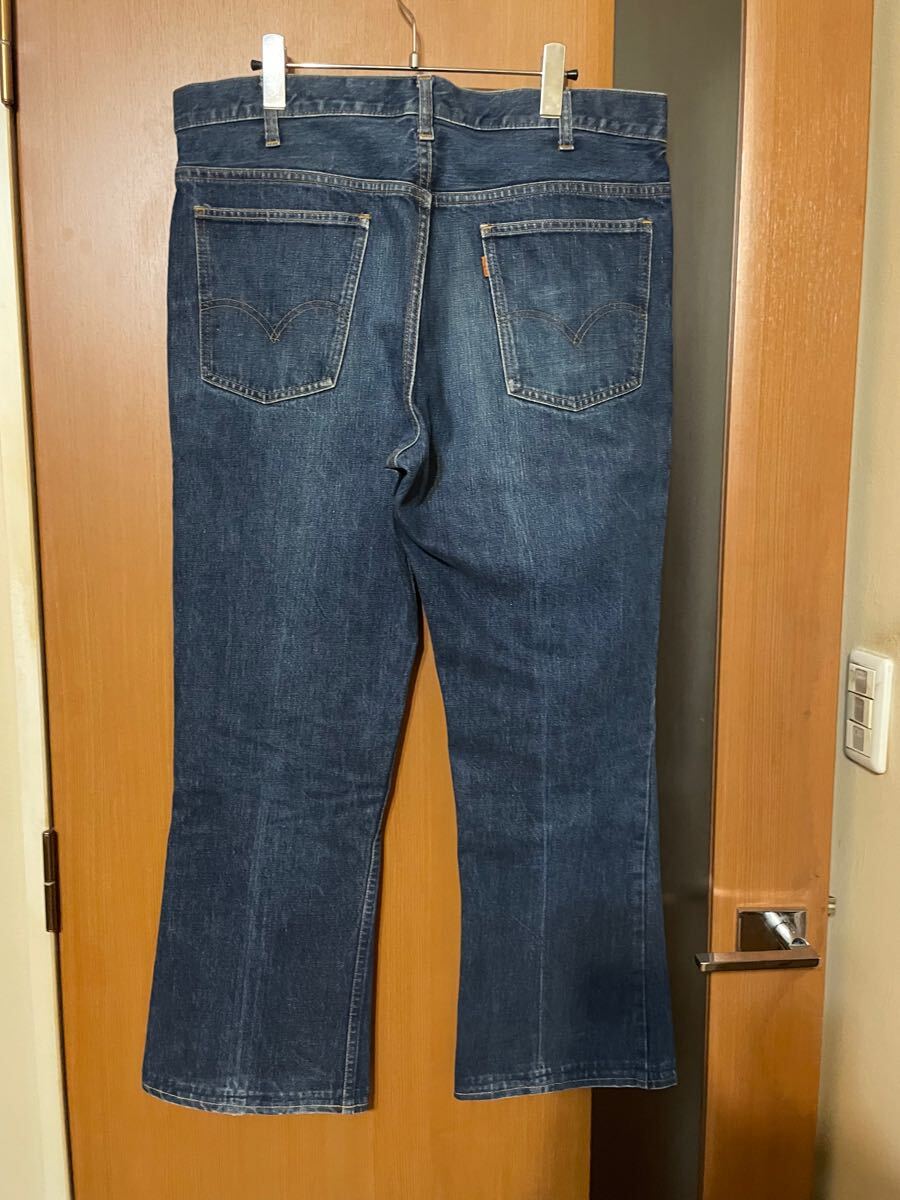 激レア 70s『LEVIS』517 BIG Eオレンジタブフレアデニムパンツ 激レア 70s『LEVIS』517 BIG Eオレンジタブフレアデニムパンツ