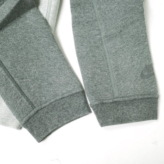 NIKE ナイキ TECH VARSITY JACKET テックバーシティジャケット 614380-063 M グレー スウェット スタジャン テックフリース g20499_画像7