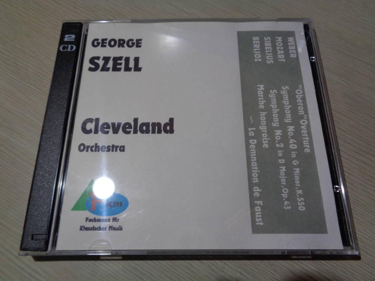 ジョージ・セル,GEORGE SZELL,CLEVELAND ORCHESTRA LIVE 1970/WEBER:OBERON,MOZART,SIBELIUS & BERLIOZ(FKM-CDR-28/9 AUDIOPHILE MINT 2CD