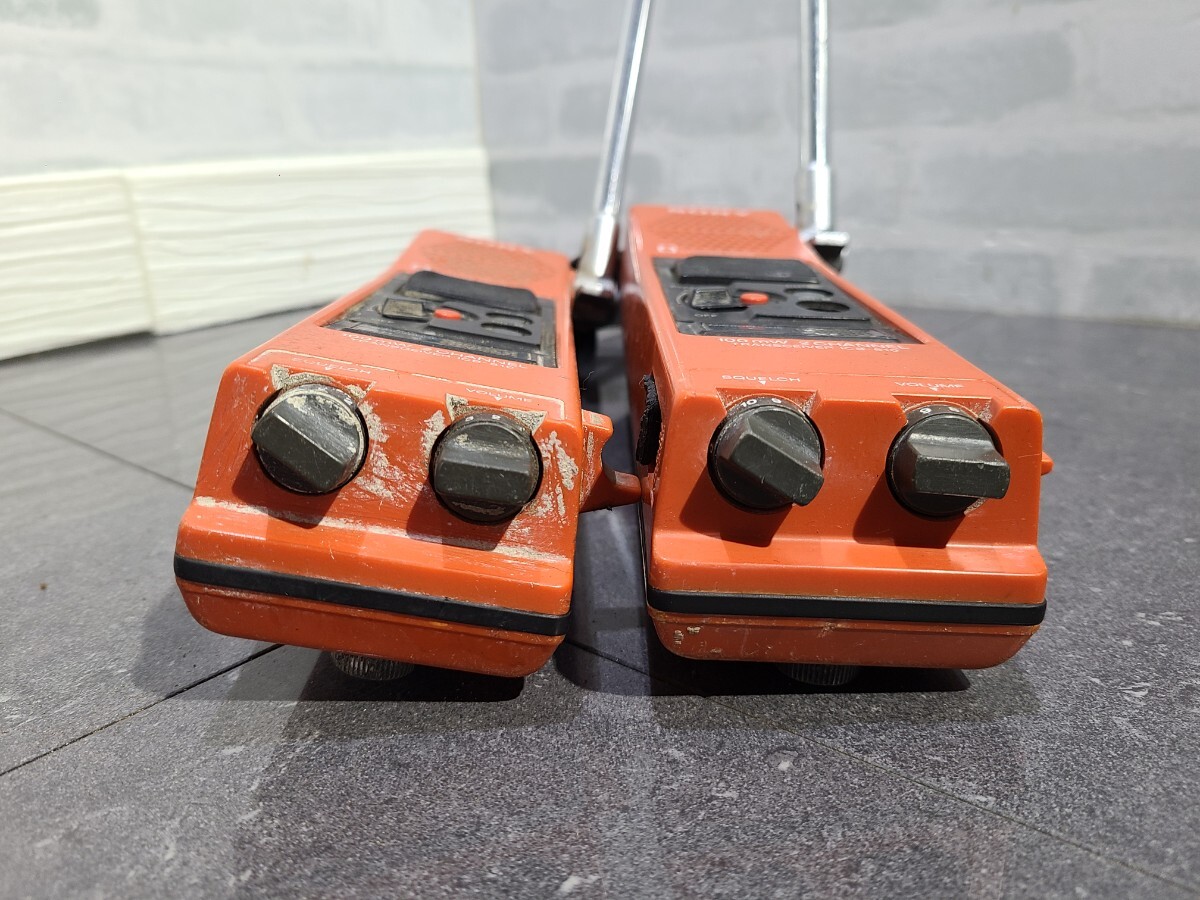 [ утиль ] труба 1K11 SONY 100mW 2CHANNEL TRANSCEIVER ICB-610 приемопередатчик 2 шт. комплект работоспособность не проверялась 