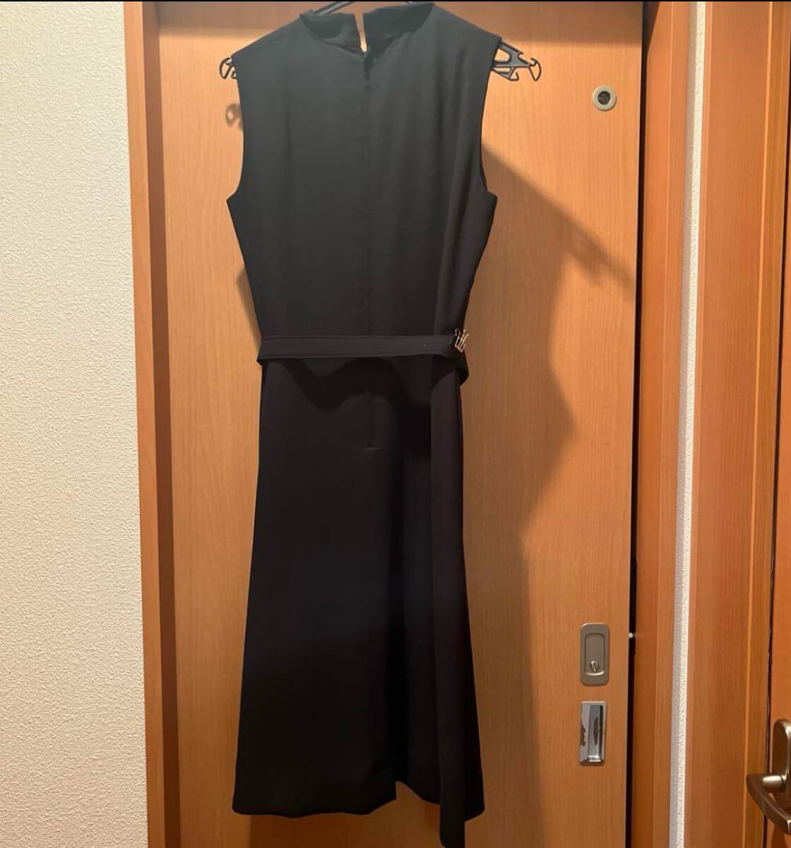 レディース　ロングワンピース　黒　サイズ25