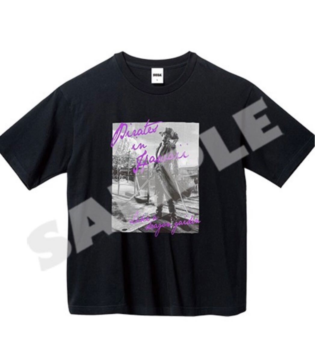 ★ 龍が如く8外伝 ポートレートフォト Tシャツ XLサイズ 真島吾朗