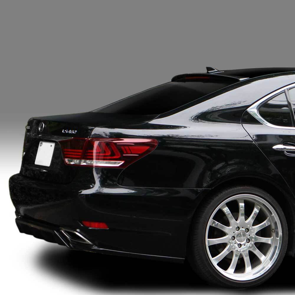 LS460/600 后期 レクサス ルーフスポイラー タイプ1 + トランクスポイラー タイプ2 ウイングセット エアロ　富士企畫 LEXUS Spoiler