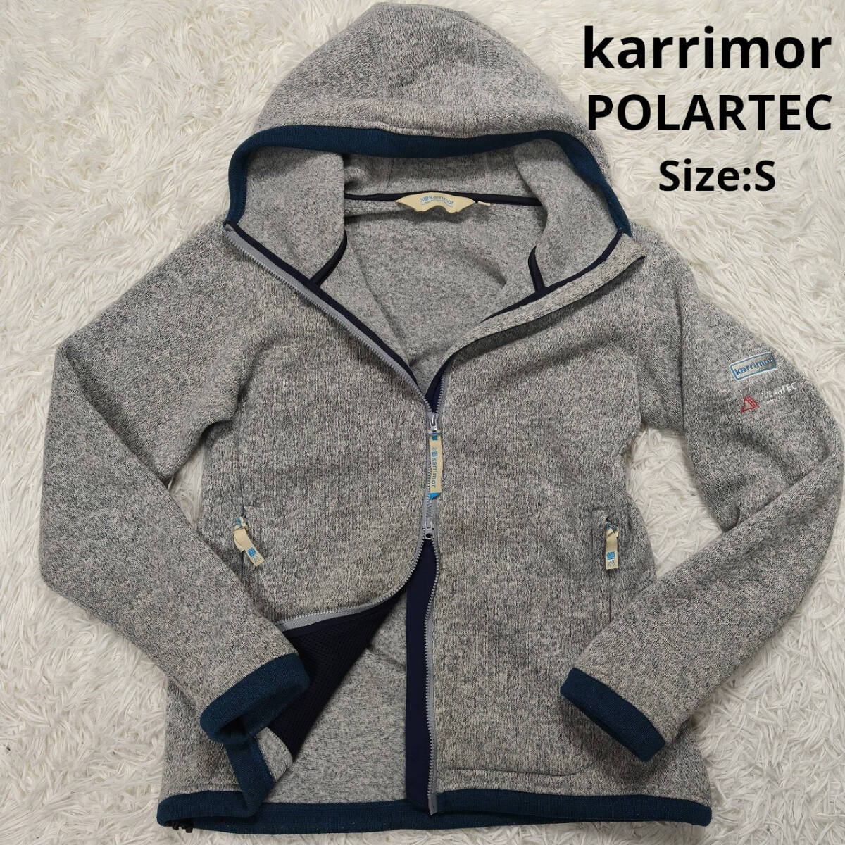 karrimor カリマー サイズS ジャーニー パーカー フリース ジャケット journey parka POLARTEC ポーラテック 1206M-181 ユニセックス