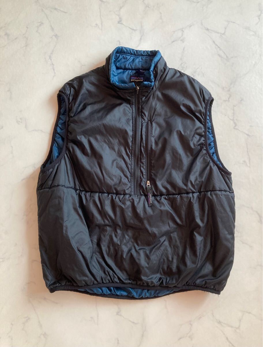 patagonia パフボール ベスト 90s USA製 XL vintage パタゴニア puffball ビンテージ ブラック