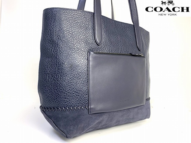 美品★送料無料★完売モデル コーチ メンズ COACH メトロポリタン レザー トートバッグ ビジネストート 肩掛け可能