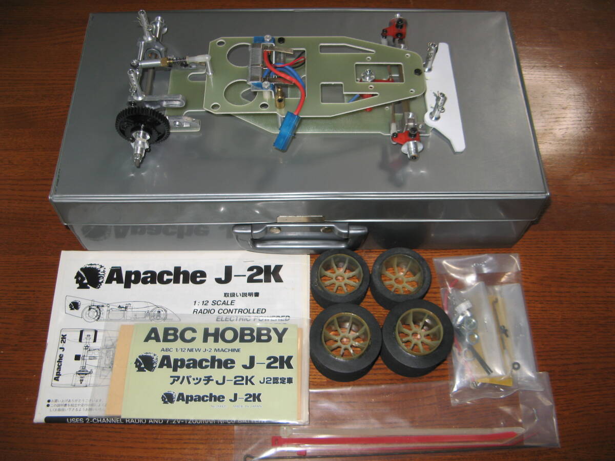 旧車 当時物(1985年) ABCホビー 1/12 アパッチ J-2K 未使用車 販売時専用ケース付き
