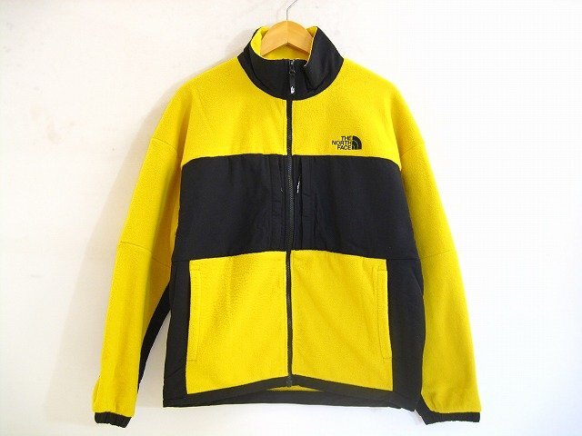 THE NORTH FACE/ザ ノース フェイス ホワイトレーベル マデラフリースジャケット メンズ サイズ : L アウター 黄×黒