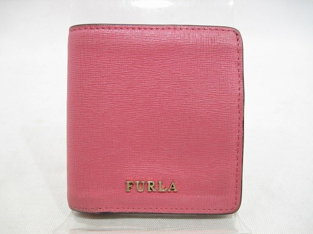 FURLA / フルラ ミニウォレット 二つ折り財布 レディース ピンク