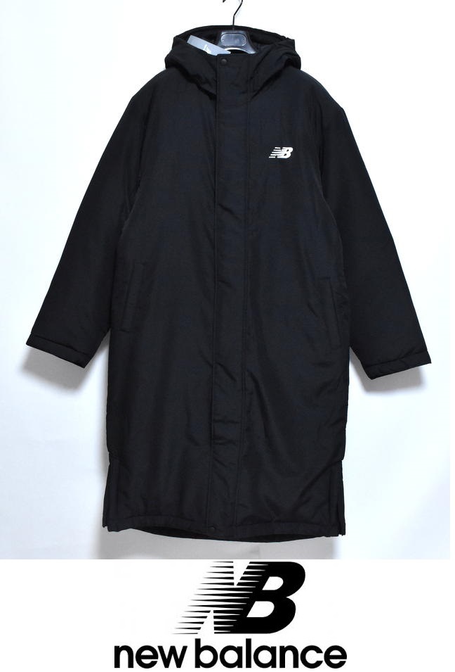 【送料無料】新品 new balance パフォーマンス パディング ベンチコート L AMJ45188 ニューバランス 防寒 保温