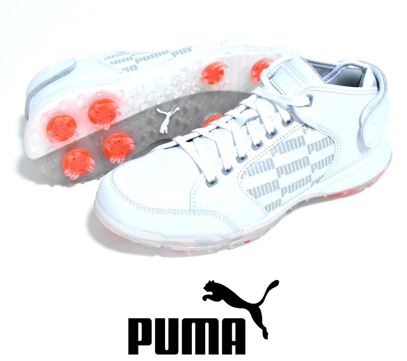 【SEAL限定商品】 376498-01 27.5cm MID デルタ プロアダプト GOLF PUMA 【送料無料】新品 スパイク プーマ ゴルフシューズ 27.5cm