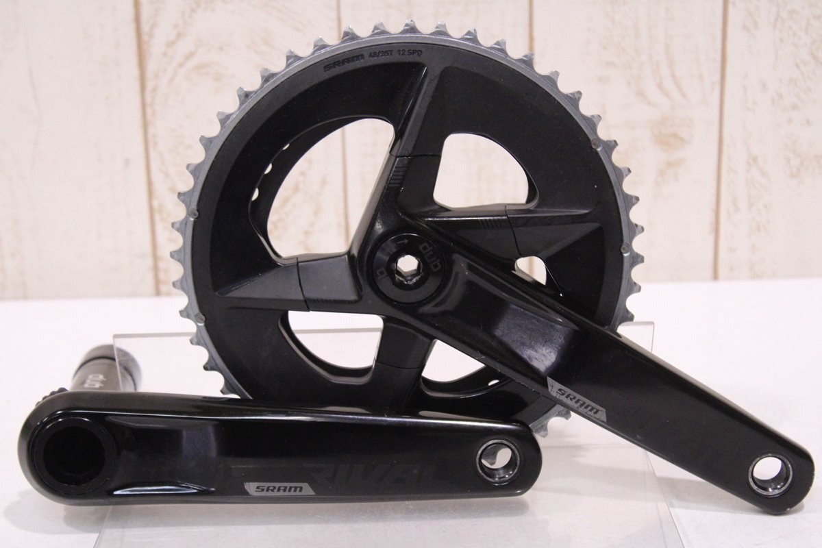 【保存版】 ●SRAM スラム BCD:107mm クランクセット 2x12s 46/35T 172.5mm AXS RIVAL セット