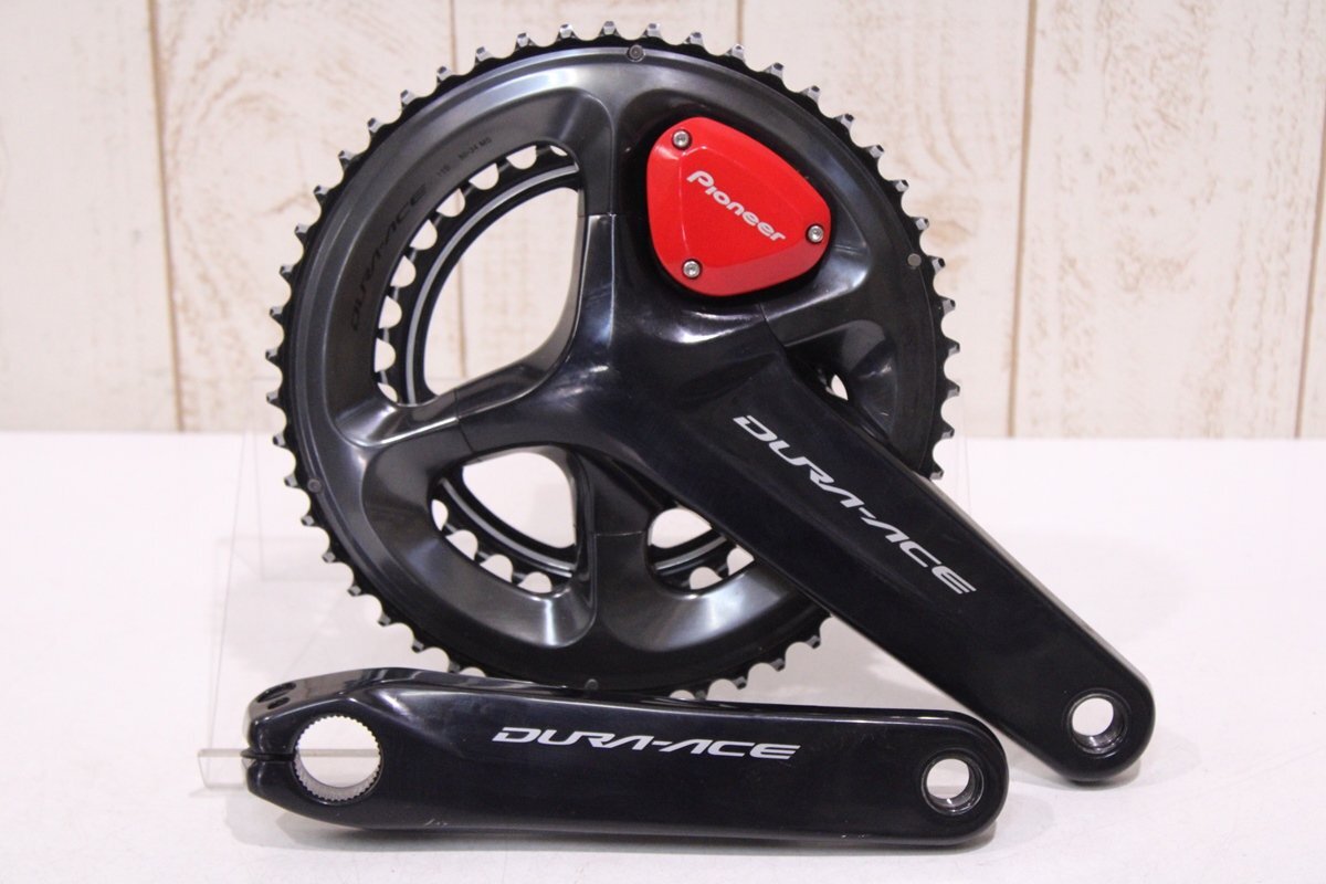セブンイレブン 冬ギフト 2024 50/34T 172.5mm DURA-ACE FC-R9100 シマノ ★SHIMANO 2x11s 美品 リコール点検済み BCD:110mm 両側計測パワーメータークランクセット セット